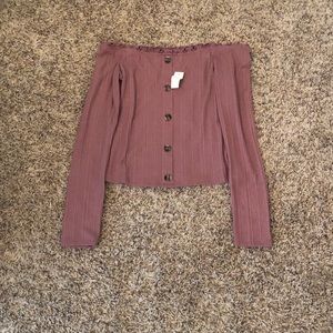 Aero cropped shirt